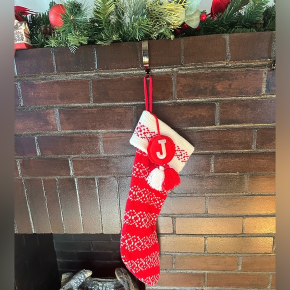 🛑SOLD🛑 J - Christmas Stocking - Picture 1 of 6